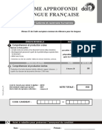 Dalf c2 Candidat Lettres Sciences Humaines Comprehension Productions Orales