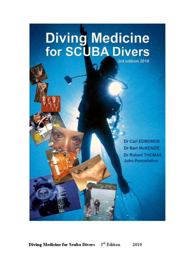 Diving Medicine For Scuba Divers Book PDF Scuba Diving Pressure