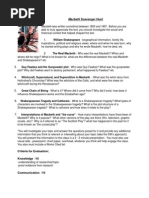 Download Macbeth Scavenger Hunt by Matthew Maguire SN43808399 doc pdf