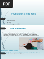 Understanding Joint End Feel Types | PDF | Elbow | Anatomical Terms Of ...