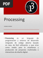 Apuntes Processing | PDF | Entorno de desarrollo integrado | Lenguaje ...
