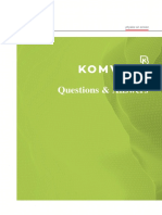 Questions & Answers On KOMVOS SDM System