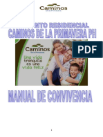 MANUAL de CONVIVENCIA Conjunto Caminos de Primavera PH