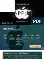 Kisah Sukses Steve Jobs Mengembalikan Apple dari Hampir Bangkrut Menjadi Perusahaan Terbesar di Dunia