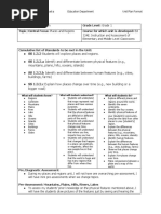 grade 1 social studies  places and regions unit plan