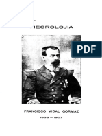 Necrolojia Francisco Vidal Gormaz