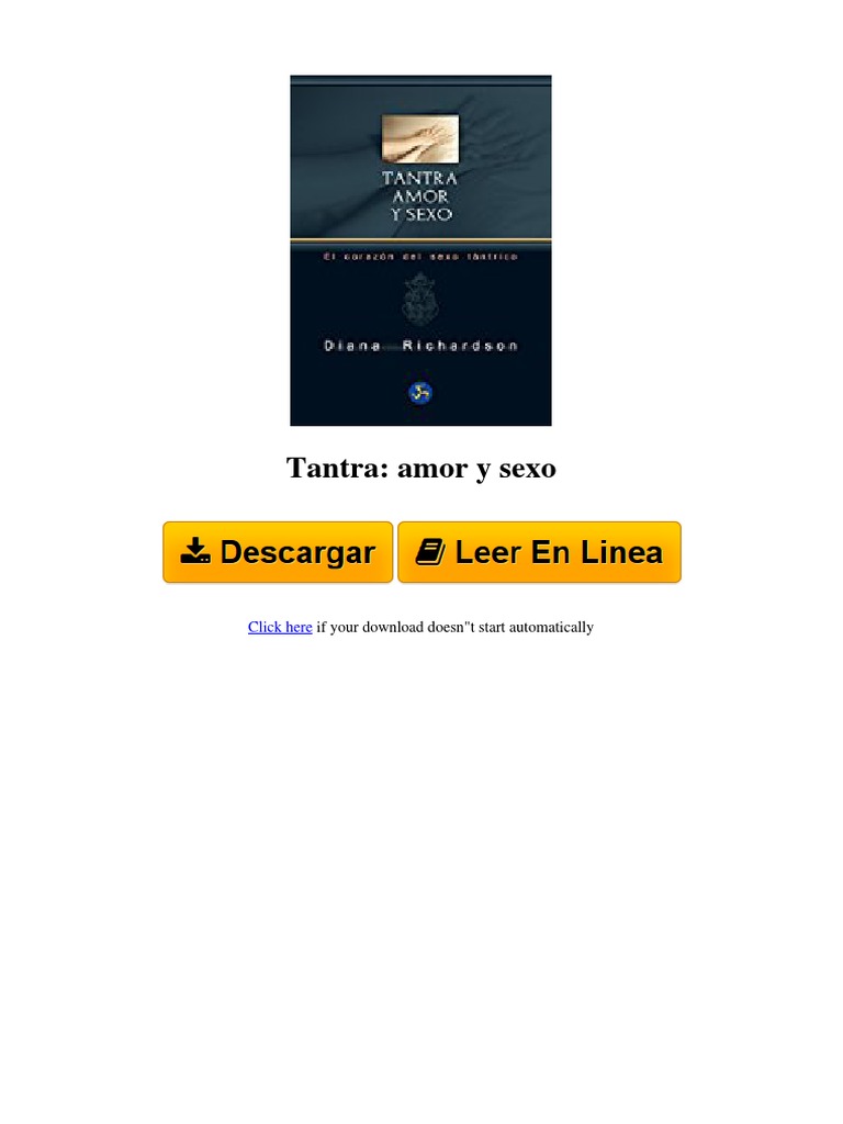 Tantra: Amor y Sexo de Diana Richardson | PDF