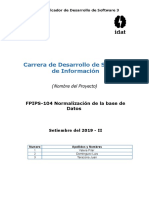 FPIPS-104 Normalizacion de La BD 