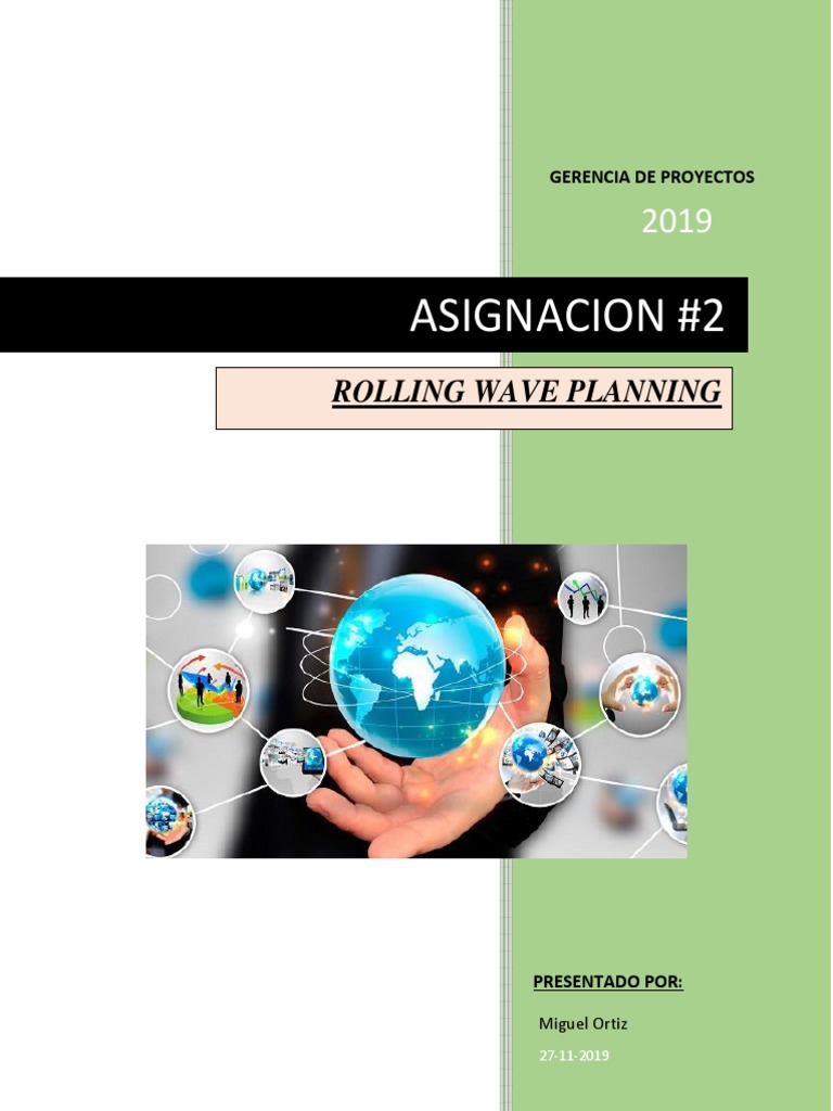 Rolling Wave Planning | PDF | Planificación | Presupuesto