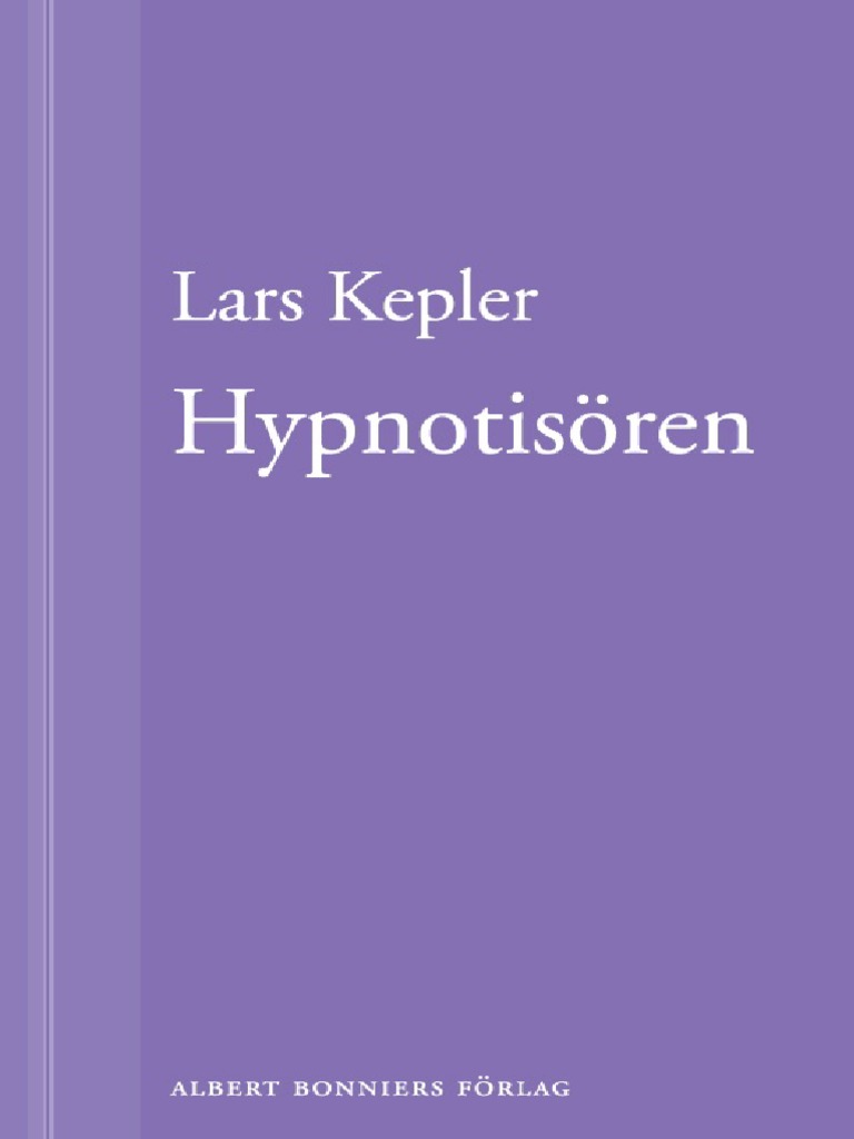 Lars Kepler - 1 Hypnotisoren | PDF