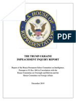 House Intelligence Committee impeachment report