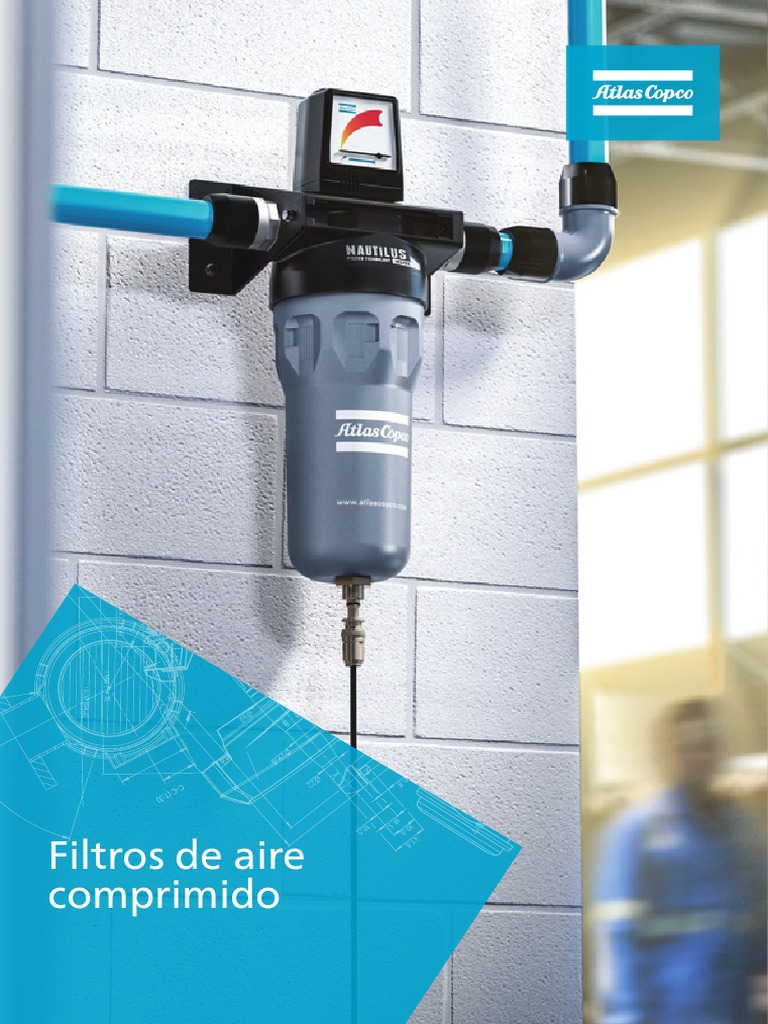 2935 4932 44 Compressed Air Filters Spanish PDF Filtración Adsorción