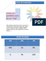 Ejercicios de Creatividad y Pensamiento Lateral PDF