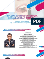 Diplomado en Odontología Restauradora y Estética