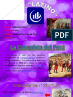 Diapositivas - LATINO - LA CONQUISTA DEL PERU