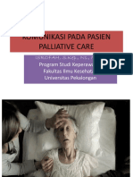 Komunikasi Pada Pasien Palliative Care