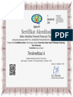 Sertifikat Akreditasi Pendidikan Kimia PDF