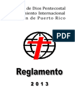 Reglamento Region de Puerto Rico 2013 PDF