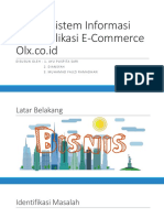 Analisi Sistem Informasi Pada Aplikasi E-Commerce Olx