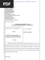 Manriquez v. DeVos Compliance Report