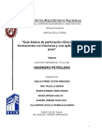 Guía Básica de Perforación Direccional en Formaciones Con Fracturas y Con Aplicación A Un Pozo