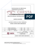 Plan de Control Fatiga