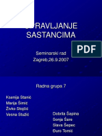 Upravljanje Sastankom