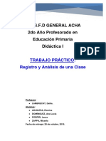 Registro de Clase - Didáctica