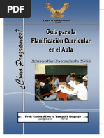 Guia Planificacion Curricular Aula