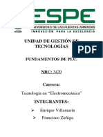 Simulación PLC llenado tanque