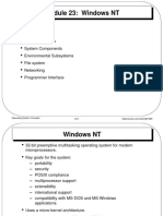 CH 23 Windows NT