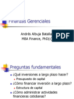 Semana 1 Finanzas Gerenciales