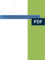 Análise estatística da qualidade de tensão em sistemas de distribuição de energia