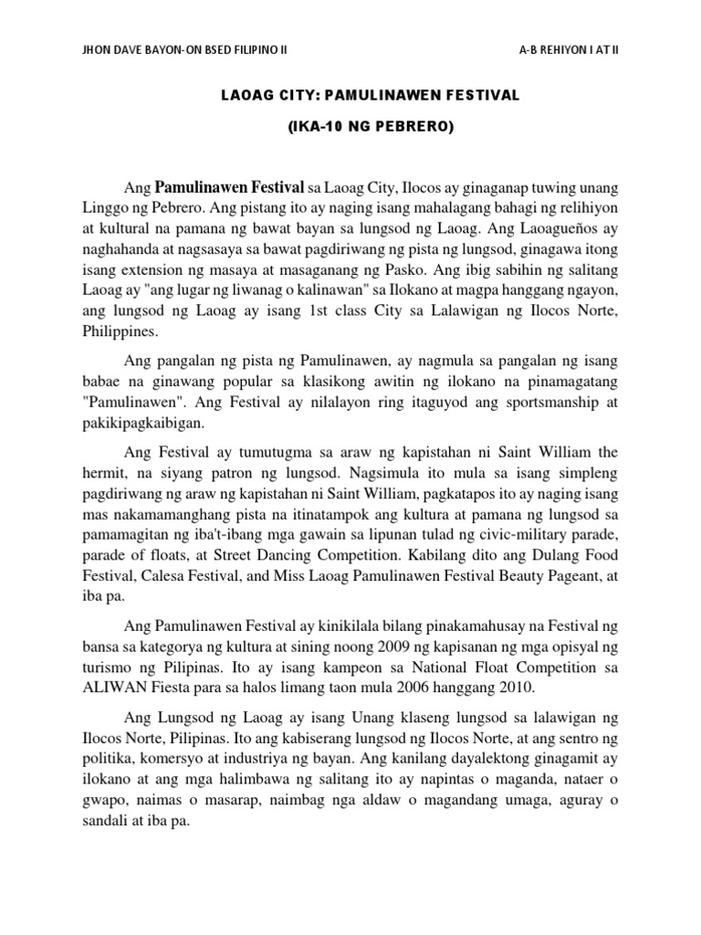 Laoag City | PDF