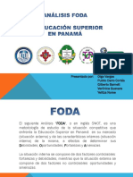 FODA FINAL Educación Superior en Panamá