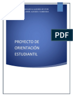 Proyecto de Orientacion Escolar GIAVI PDF