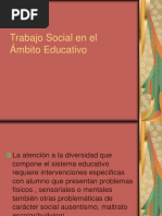 Trabajo Social en El Sistema Educativo