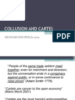 Collusion and Cartel - s1 2019