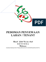 Panduan Penyewaan Tenan