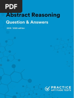 Abstract Reasoning Test