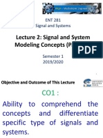 Lecture 3 - Signal and System Modeling Concepts Part 2