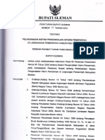 Perbup Sleman No. 35 Tahun 2010 Ttg Pelaksanaan Sistem Pengendalian Intern Pemerintah Di Lingkungan Pemerintah Kabupaten Sleman