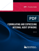 F - Practice Guide - Formulating Audit Opinions