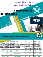 Manejo y Transformacion de Unidades