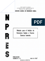 Método para el Análisis de Estructuras Sujetas a Fuerzas Sísmicas Laterales.PDF