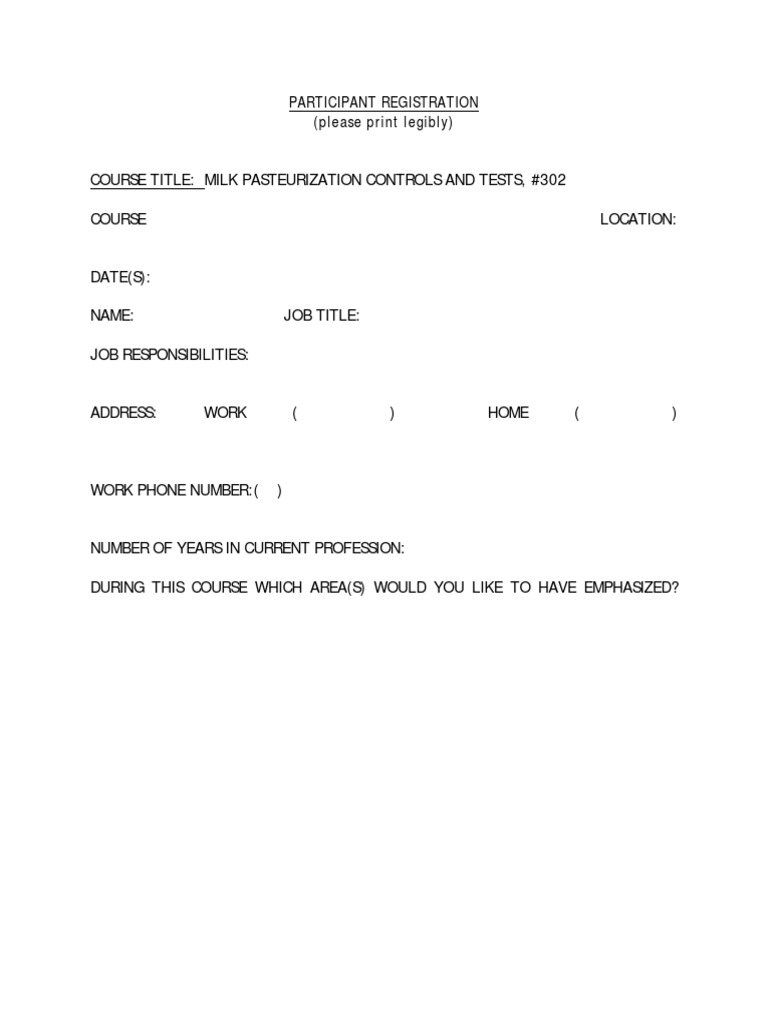 Milk Pasteurization Training Manual 8th Edition Pdf Pdf Milk