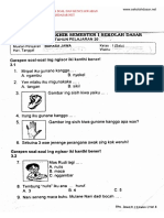Soal Bahasa Jawa Kelas 1 Semester 1 PDF