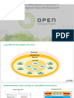 Distributed Dis-Aggregated Chassis Routing System