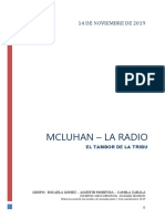 La radio según McLuhan: el tambor de la tribu