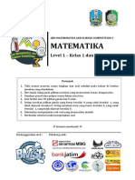 Soal IMSC 3 MTK Level 1 PDF